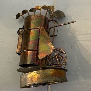 Decorative golf bag for desk